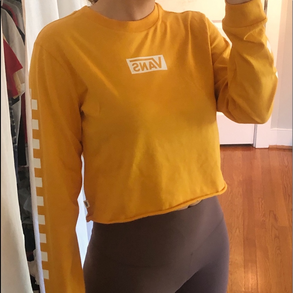 Yellow off the wall Vans Tee